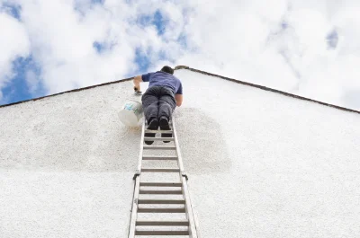 Peinture extérieure à Criquiers — façades et ravalement